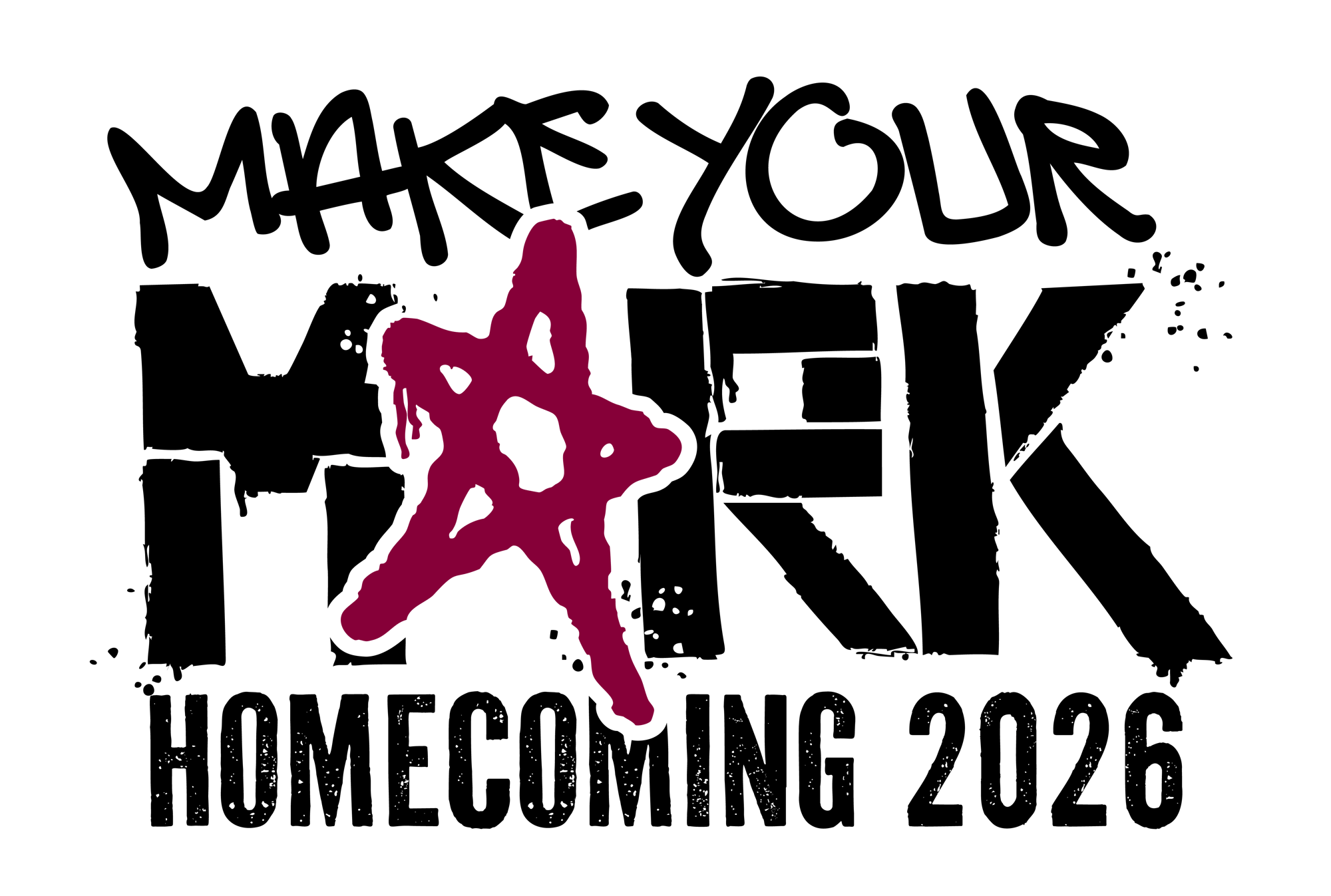 Make Your Mark Black-Maroon Make Your Mark Black-Maroon